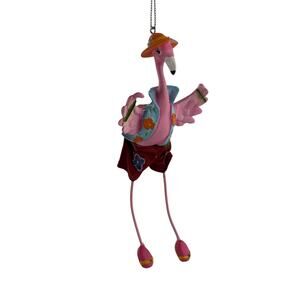 Flamingo Hawaiian Shirt Ornament Beach Decor